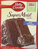 Betty Crocker Supermoist Cake Mix, Milk Chocolate, 15.25 Oz