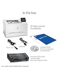 Impresora láser inalámbrica a color HP LaserJet Pro M254DW
