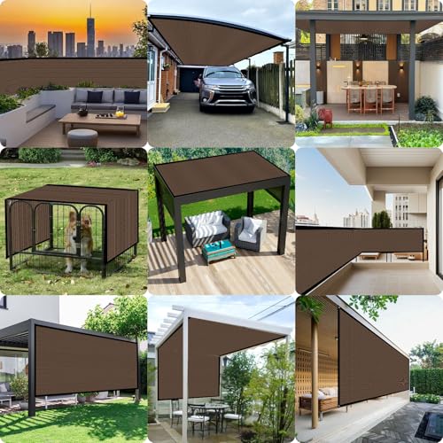 BXAEYIPOR Sun Protection, 85% Shading Rate, UV Resistant, Awning with Eyelet Edge, Easy to Hang Shading Net for Car, Garden, Greenhouse, Camping