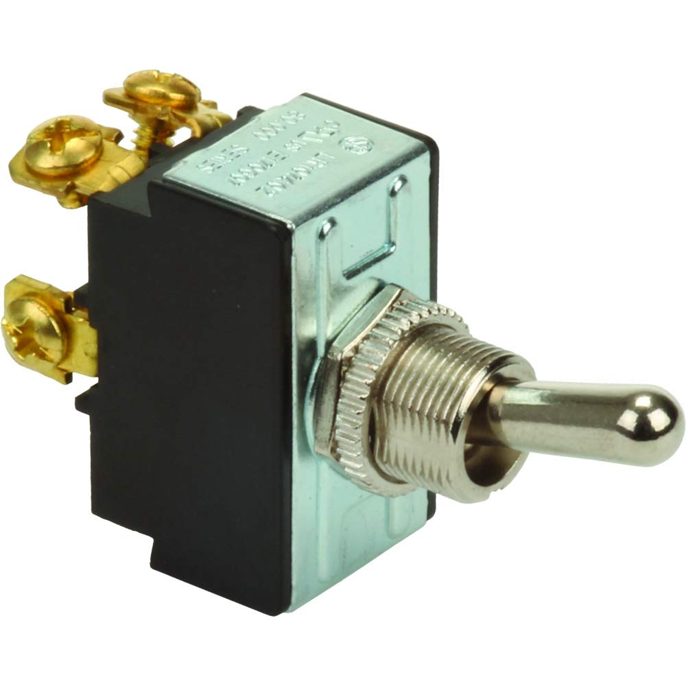 GAMA Electronics 30 Amp Toggle Switch DPDT 3 Position OnOffOn tillescenter Toggle Switches