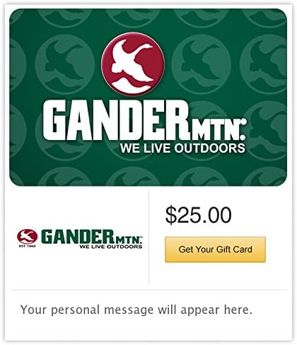 Gander Mountain Company Gift Cards - E-mail Delivery