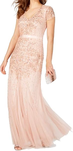 amazon adrianna papell long dresses