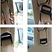 Dwindish Black 2 Pcs Smart Seatbelt Adjuster Clip Buckle Shoulder Relax Neck Comfort Supports
