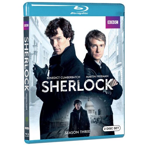 Sherlock: Season 3 (BBC) - 3 Episodes on 2 Blu-... B07H2VFM55 Book Cover