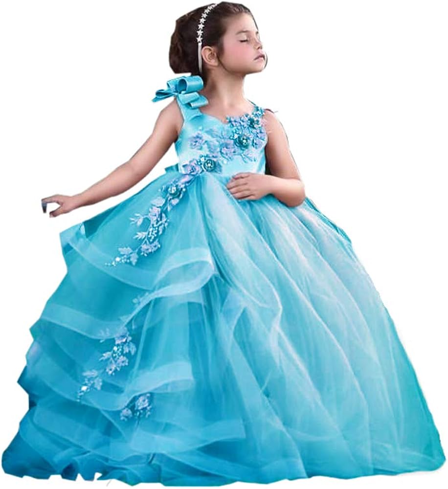 lemon flower girl dresses