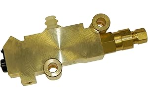 Inline Tube Compatible with 1976-86 Jeep CJ5, CJ7, & CJ8 Front-Disc Rear-Drum 5 Port Proportioning Valve