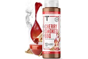 Taste Flavor Co. Wing Sauce and Marinade, Great Tasting, Keto Friendly, Low-Calorie Sauce (Cherry Smoked Barbecue)