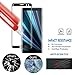 PULEN Compatible with Sony Xperia XZ3 Screen Protector,0.3MM Slim [3D Full Coverage] [Anti-Fingerprints] [Anti-Scratch] [Bubble Free] 9H Hardness Tempered Glass Film for Sony Xperia XZ3 (Black)