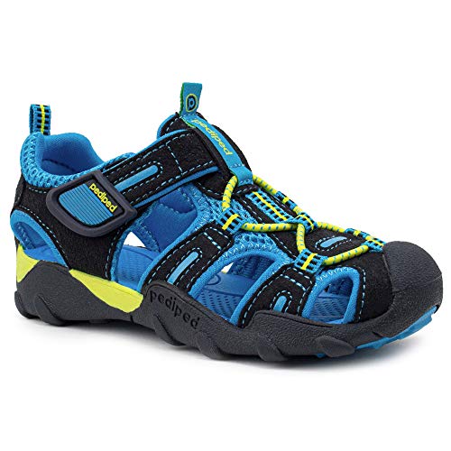 pediped Boy's Canyon Flex (Toddler/Little Kid) Black EU 24 (US