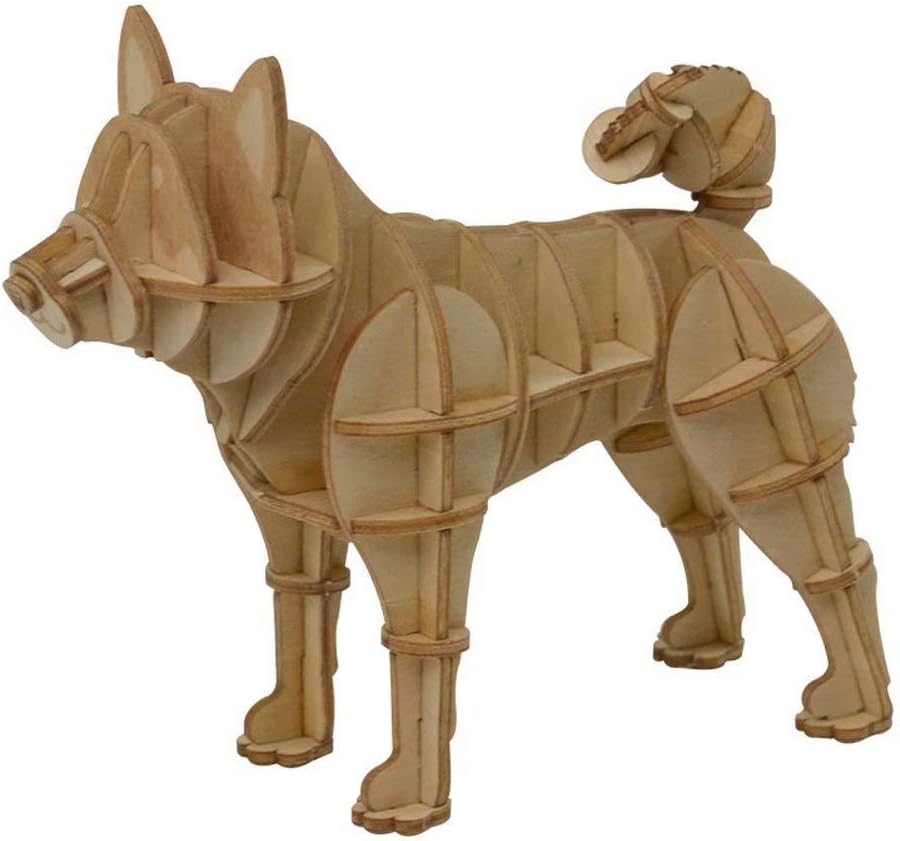 3d dog puzzle