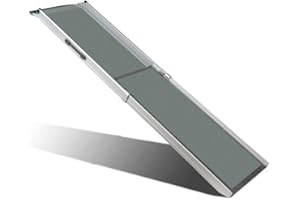 PetSafe Happy Ride Telescoping Dog Ramp - Portable Lightweight Pet Ramp - Ideal for Cars, Trucks and 4X4s, Durable Aluminium 