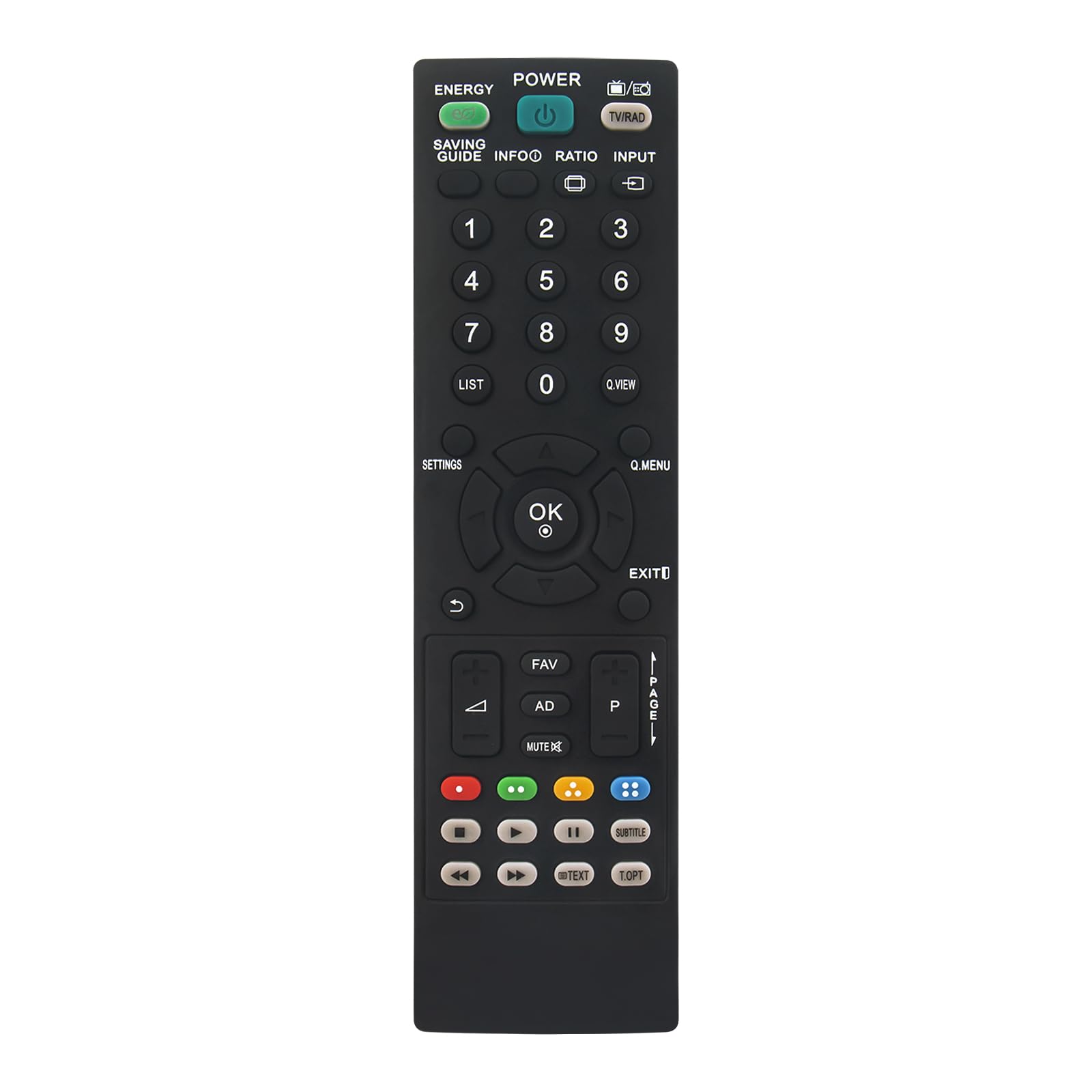 AKB73655802 AKB73655861 Replace Remote Control Work for LG TV AKB73655837 32LS345S-ZA 42PA4500 50PA490T-ZE 42CS465-ZA 32LS3400-ZC 26CS460 32CS560 19LS3500 26CS460 26LS3500 26LT360C 42CS460 42LS345T