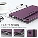 MoKo Case for All-New Amazon Fire HD 8 Tablet (7th Generation, 2017 Release Only) - Slim Folding Stand Cover for Fire HD 8, PURPLE (with Auto Wake / Sleep)
