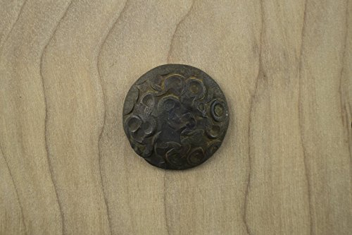 25 Pack Door Clavos Decorative Nails 1" Dimpled Pattern Rustic Hammered Iron Various Finishes Available