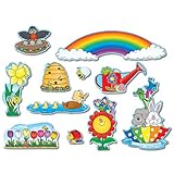 Carson Dellosa | Spring Mini Bulletin Board Set | 41pcs