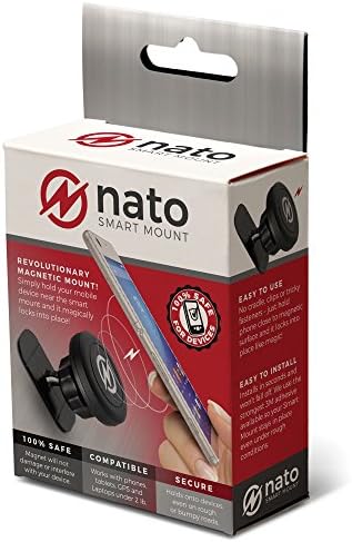 Nato Smart Mount - Magnetic Smart Device Holder Universal Adhesive