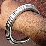 Stainless Steel Panjabi Bracelet/kada for Men 1cm Thick