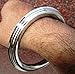 Stainless Steel Panjabi Bracelet/kada for Men 1cm Thick