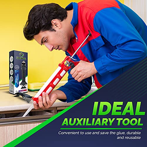 Silicone Caulking Tool, 3 in 1 Caulk Finishing Tool Kit, Stainless