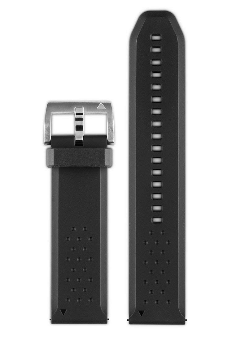 Garmin 010-12419-04 Sport Replacement Strap Silicone for Chronos Black