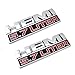 2pcs B184 HEMI 5.7 Liter Emblem Decal Badge Sticker Dodge Charger Ram 1500 Challenger Jeep Grand Cherokee