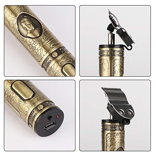 YOUKUKE Hair Clipper for Men Electric Pro Clippers Barber Accessories Grooming Waterproof Rechargeable Cordless Close Cutting T-Blade Trimmer Baldhead Clipper