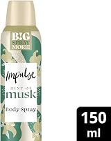 Impulse Hint Of Musk Body Spray Deodorant 6 x 150 ml Brand New view 2