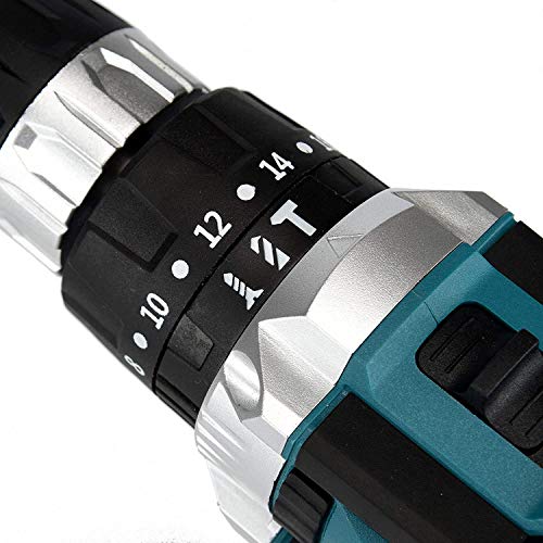 SP-Cow Akkuschrauber 21V, Akku Bohrschrauber mit 2x1500 mAh Li-ion Akkus, 23 Zubehörteile, 32Nm Drehmoment Max, 18+1… – Bild 6