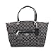 COACH Women's Signature Prairie Satchel Sv/Black Smoke/Black1 One Size