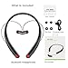 Simptech Wireless Bluetooth Headphones Neckband Headset - Sport Running Sweatproof In-Ear Earbuds,Noise Cancelling Earphones With Microphone,Maximum Comfort for iPhone 7 Plus Samsung S7 (HV990)