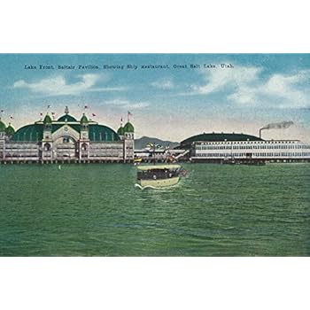  Utah Entrance View Of The Saltair Pavilion At