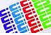 JACA 10 Pack 100 Piece Soft Plastic Nail Polish Protector Spill-proof Stickers Manicure Tool Anti Overflow Stick U Type Oil Spill Protector Nail Art Tool To Keep Polishing Without Mess