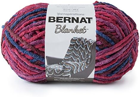 TEAL Dreams Bernat Blanket Super Bulky Variegated Big Ball ...