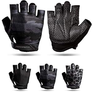 Fitgriff® Fitness Handschoenen V3 – Anti Slip Dumbbell Gloves – Heren en Dames – voor Sport, Gym, Gewichten, Bescherming…