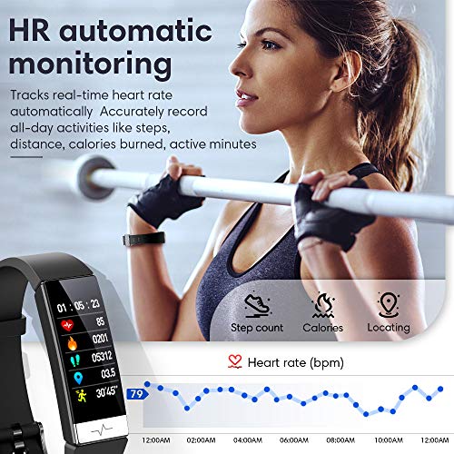 Fitness Tracker Heart Rate Monitor IP67 Waterproof Activity