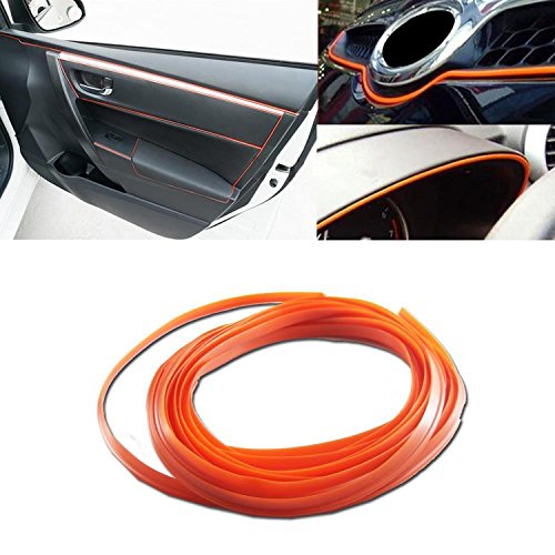 image for EJ's SUPER CAR Car Interior Moulding Trim, 16FT(5M) Color Film Car Int