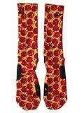 Custom Nike Elite Pepperoni Pizza Socks