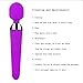 VESONI Multi-Frequency Viberate Massager with USB Rechargeable Handheld Personal Wand Massager for Women - Viberate Toy - Cordless & Waterproof - Powerful Multi Speed Vibration