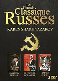 COFFRET 3 DVD - Les Grands Classiques Russes : Lassassin du Tsar  Le cavalier de la mort  Lempire perdu