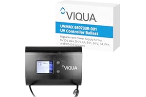 Viqua 650733R-001 UV Controller Ballast Replacement – OEM Power Supply Kit for D4 D4+ D4-V E4 E4+ E4-V F4 F4+ F4-V IHS-D4 UV Water Systems, Fits Trojan UVMAX Transformer, LCD Display – 120V 60Hz