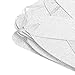 Silver Happy Birthday Letter Banner - Hanging Party Decoration Backdrop - Large Pre-Strung Glittery Birthday Sign Garland, 10.5 Feet Long
