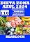 Livro DIETA ZONA AZUL 2024: 110 Receitas Deliciosas coma para Viver, o Caminho para a Longevidade, Seu guia Prático para uma Vida Saudável