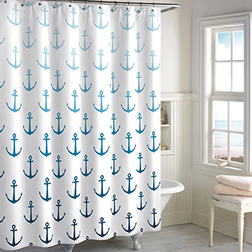 85 Off Chf Destinations Ombre Anchor Fabric Shower Curtain 72 X