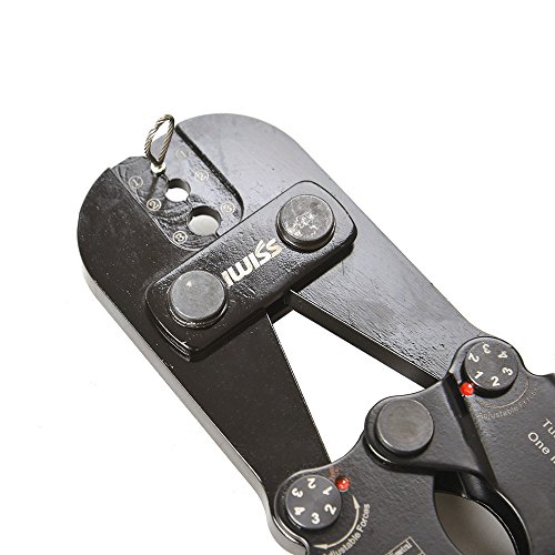 IWISS Wire Rope Crimping (Hand Swage) Tool for Swaging Copper and