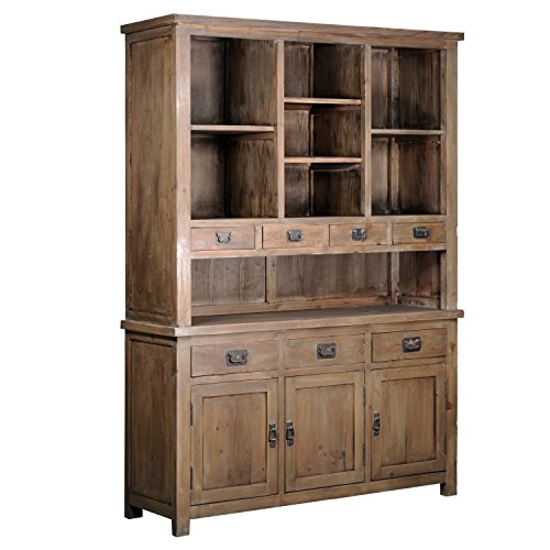 Elmwood Park Mission Sideboard With Hutch