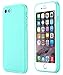iPhone SE Waterproof Case, Super Slim Thin Light [360 All Round Protective] Full-Sealed IPX-6 Waterproof Shockproof Dust/Snow Proof Case Cover for iPhone SE/5s/ 5