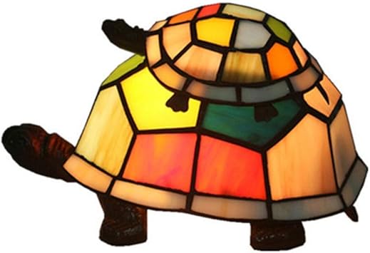 Simple Y Creativo para el Hogar Lámparas de Escritorio Tortuga Colorida