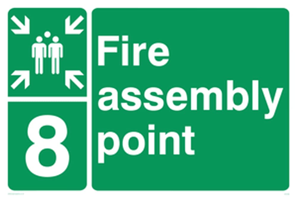 Viking Signs Fire Assembly Point 8 Sy5768-A2L-1M
