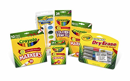Crayola back to school pack; grades third through fifth