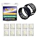 MOSQUITO REPELLENT BRACELET - 2 Pack /10 Refills - by Get Bold Sports - MAXIMUM STRENGTH FORMULA - DEET Free